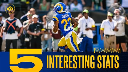 5 interesting stats from the Rams' Week 3 loss in Philadelphia: Exceptional kickoff execution, explosive run game