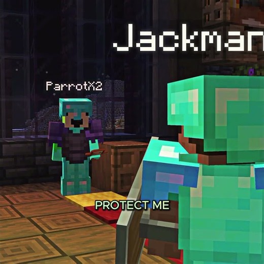 They Sent a Guard To Protect Him 😭☠️#shorts #minecraft