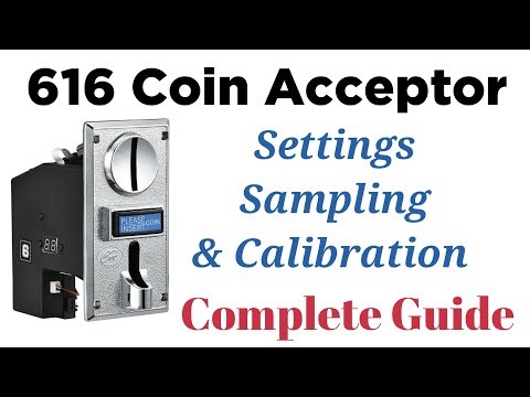 616 coin acceptor Sampling setting and calibration | Complete Guide