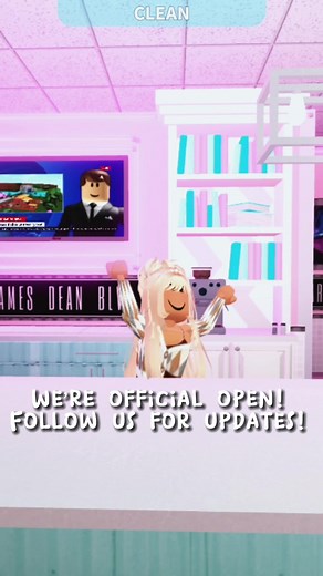 ⚠️!RETRO DINER IS OFFICIAL OPEN!⚠️ we”ll let u know when we’re online so follow for updates! #retro #diner #retrodiner #bloxburg #roblox #cafe #blowthisup #retrodinerbb #rollerskating #bloxburgcafe #alwayswelcome #fypシ