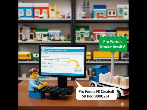 BME 4.9 Optional: Create Pro Forma F8 Invoice