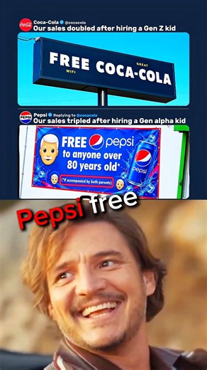 Coca-cola and pepsi Sings 🤫💀