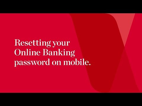 How to reset your Westpac Online Banking password on your Mobile