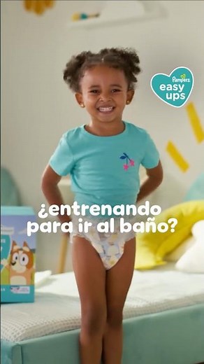 Pampers Easy Ups Bluey Niña | Videos para niños
