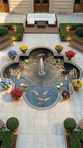 Vision Craft | 🌊 Dirt → Drama → Delight. This custom cloverleaf pond went from dug-out hole to a glowing koi sanctuary in under 24 hours.#BackyardGoals... | Instagram