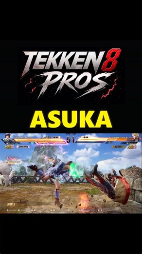 Tekken 8 ASUKA COMBO! #tekken8 #tekken8asuka