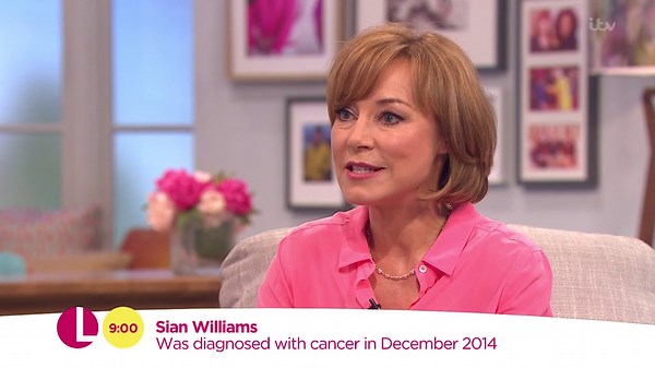 Former BBC host Sian breaks down talking about cancer