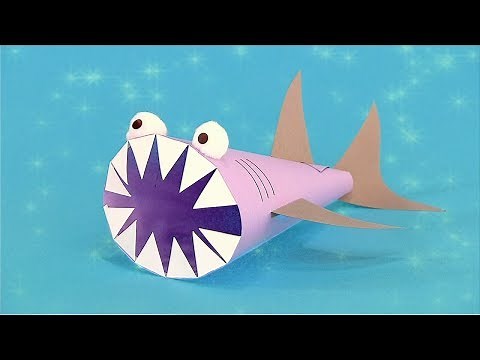 Paper Shark 🦈 | Mister Maker