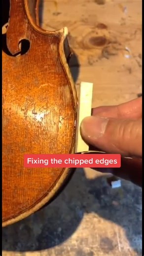 Vintage 50yo German🇩🇪 Violin🎻 Restoration🔨 Part 2 #fyp #oddlysatisfying #violinist #asmr #restoration