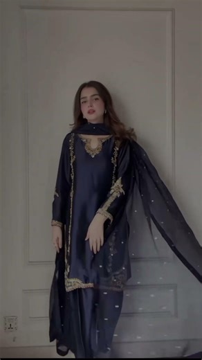 #silk #eid #outfit #embroidery #dress #fashiondressdesignsaf #dress #viral #video #latest #new#reels