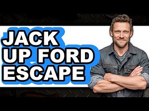How to Jack Up Ford Escape (Easy Method)