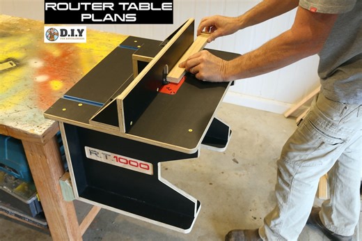 Router Table Plans - Router Table - DIY Router Table - DIY Router Table Plans - Portable Router Table - Benchtop Router Table, Table Router - Etsy UK