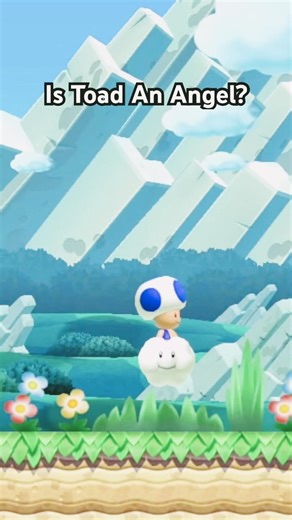 Is Toad An Angel? #mario #shorts #memes