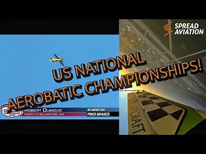 Flying the MXS at the 2025 U.S. National Aerobatic Championships!