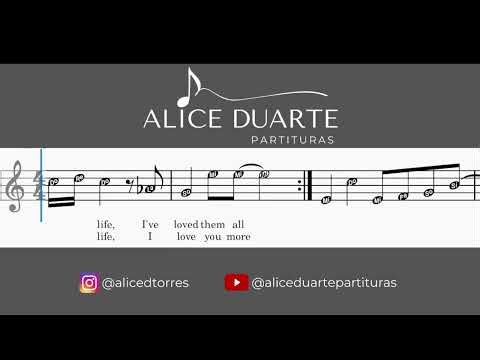 In My Life (The Beatles) | Sax Alto | Partitura Facilitada + Playback