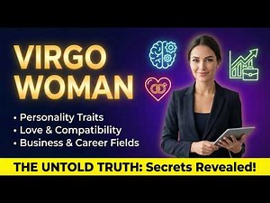 Understanding VIRGO Woman || Personality Traits, Love, Career, Fashion and more!