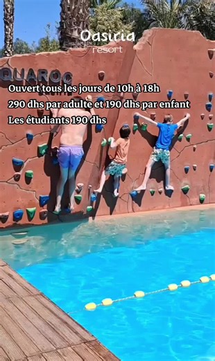 Activités au Parc Aquatique de Marrakech