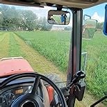 Tractor GPS, Auto Steer System 2.5cm Accuracy by RTK Base 10cm Precision by PPP Without RTK, AB Line in Straight Curve A+ Pivot U-Turn Mode for Planting Spraying Harvesting