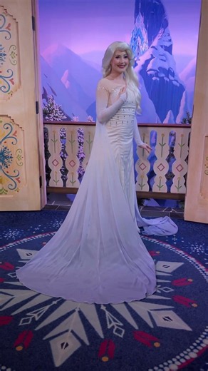 WDW❄️エルサ❄️Meet Anna and Elsa at Royal Sommerhus