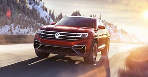 VW Atlas Cross Sport Concept is a Sleek Hybrid SUV With Seating for Five