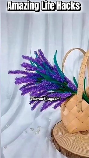 5 Brilliant DIY Craft Hacks: Smart Ideas Se Banaye Beautiful Flowers 🌸✨ | #shorts