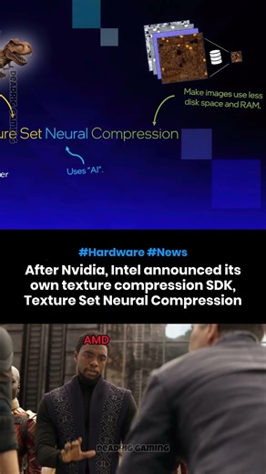 Intel announces its own Texture Compression SDK just like Nvidia