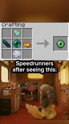 Speedrunners After Seeing This 😭 #minecraft