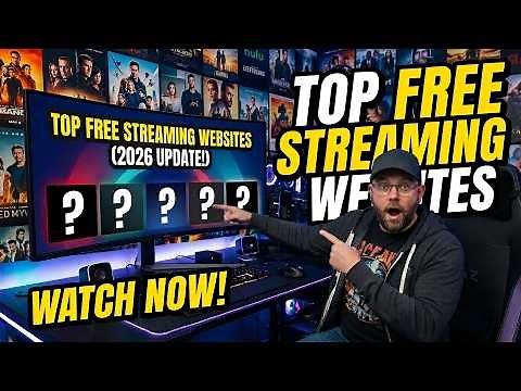 🔥 BEST FREE Streaming Websites 2026