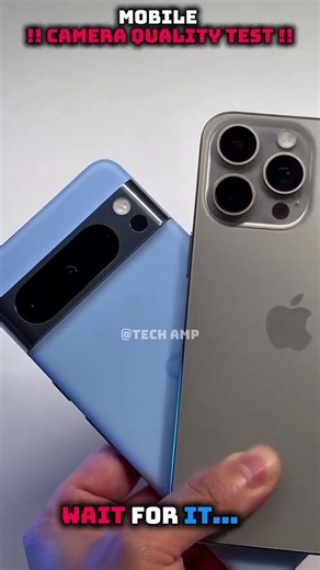 📱 GOOGLE PIXEL 8 PRO VS IPHONE 15 PRO MAX MOBILE CAMERA QUALITY TEST 🚀 YT - TECH AMP ⚡
