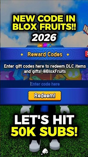 NEW *SECRET* BLOX FRUITS CODES (FEBRUARY 2026) - OP REWARDS! 🚀✨️ #shorts #viralshorts #bloxfruits