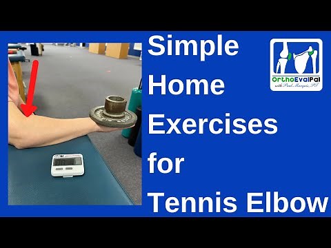 Simple Home Exercises for Tennis Elbow