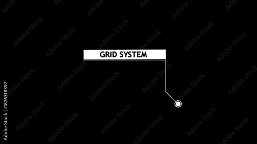 Abstract black and white with a stylized letter O symbol within a callout box and a connecting line to a circle Keywords: abstract, letter O, symbol, callout, box, line, connection