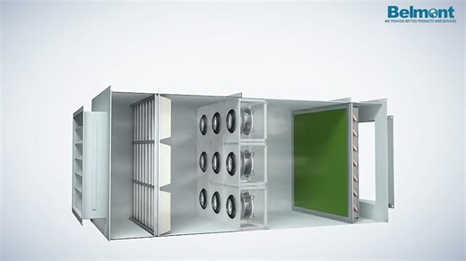 Maximize AHU Performance & Energy Efficiency with Belmont EC Plug Fans 🔹 Upgrade from AC to EC Fans and achieve significant energy savings with our high-efficiency EC Plug Centrifugal Fans. Designed for AHU manufacturers and retrofit projects, Belmont EC fans deliver: ✅ Higher Energy Efficiency – Achieve up to 30% energy savings compared to traditional AC fans. ✅ Fan Wall Capability – Cube-frame design allows easy modular stacking, maximizing airflow in large AHUs. ✅ Reliability & Redundancy – 