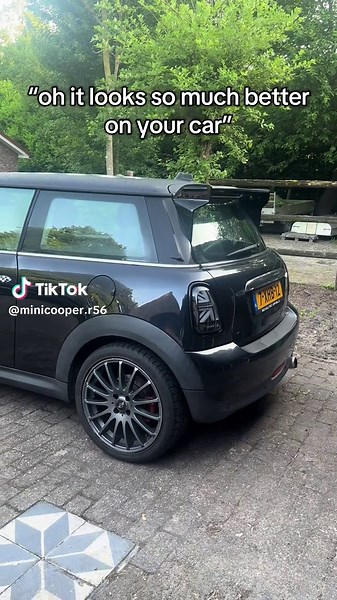 don’t worry i’m a girl🙃 finally got the new rims!!🔥 #cargirl #car #foryoupage #cartok #viral #foryou #fyp #minicooper #r56 #mini #newrims