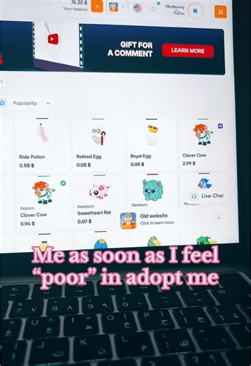 Get Free Pets in Starpets with Promo Code 0bvbunny