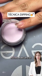 💜TÉCNICA DIPPING💜 #nails #nailart #uñastutorial #belleza #manicure #beauty #dipping #dippingnails #viral | Uñas uno A