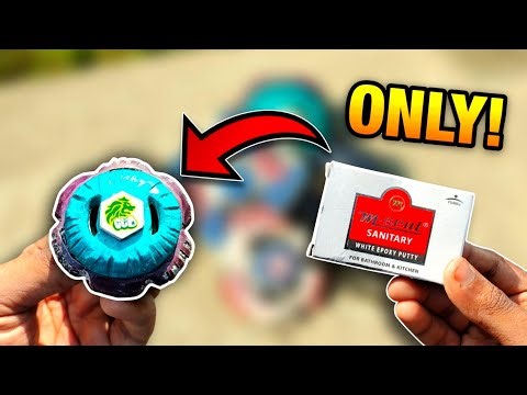Make Rock leone beyblade By Use Of M-Seal 😉