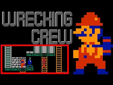 Wrecking Crew (Famicom / NES, 1985) — 1P Full 100-Phase Loop Session 👷‍♂️⛏️🏗️