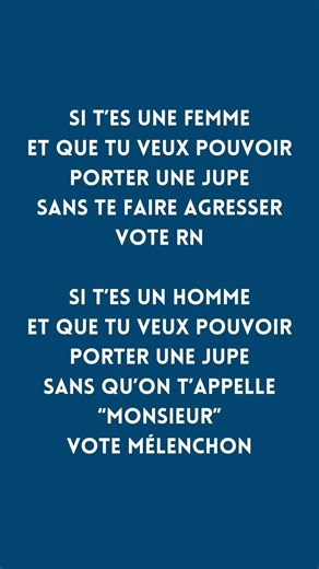 Si t'es une femme #RN #Résistance #Français #Patriotes #actu #Templiers