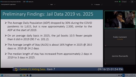 Travis County Commissioners Court on Sept. 16, 2025