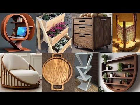 Stylish wood furniture and wood décor ideas for modern home decor