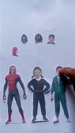 Squid Game ,Red light Green Light , head matching ,🔴 squid Game #ytshort #13