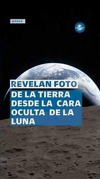 Artemis II logra foto inédita: la Tierra ocultándose tras la Luna #shorts