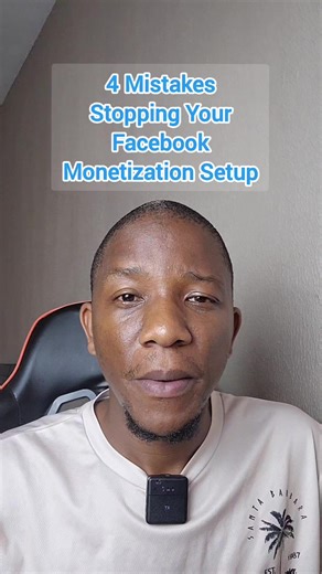 4 Mistakes Stopping Your Facebook Monetization Setup (Fix Now!) #everyone #viral #fyp #fyp #fyp