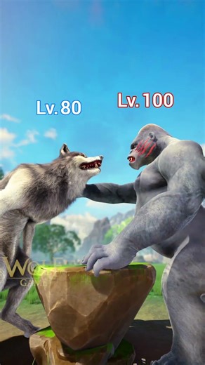 “I Thought I Was Strong… Turns Out I Wasn’t”😂 #wolfgame #wolf #animalshorts #wolfstory