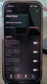 Como colocar um alarme no iPhone 17 - Passo a passo