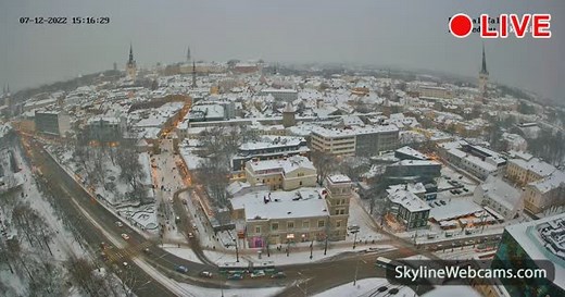 【LIVE】 Live Cam Tallinn - Estonia | SkylineWebcams