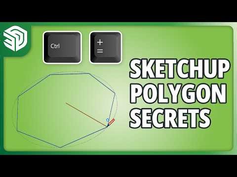 100% Comprehensive Polygon Tool Training for SketchUp