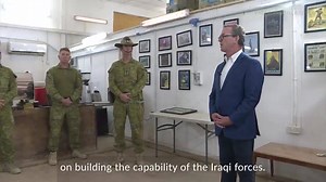 4.4K views · 49 reactions | I travelled to Iraq this week where I thanked the Australian servicemen and women for the important work they are doing to assist and build the capacity of the Iraqi Security Forces. | Christopher Pyne | Facebook