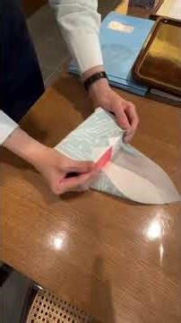 Japanese gift wrapping #professional #wrap #gifts #box #books #journaling #packing #fyp
